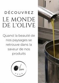 O' live PROD - moulinier producteur confiseur - vente en ligne huile d'olive, olives, olives en pâte, coffrets cadeaux - visite du moulin et des oliveraies